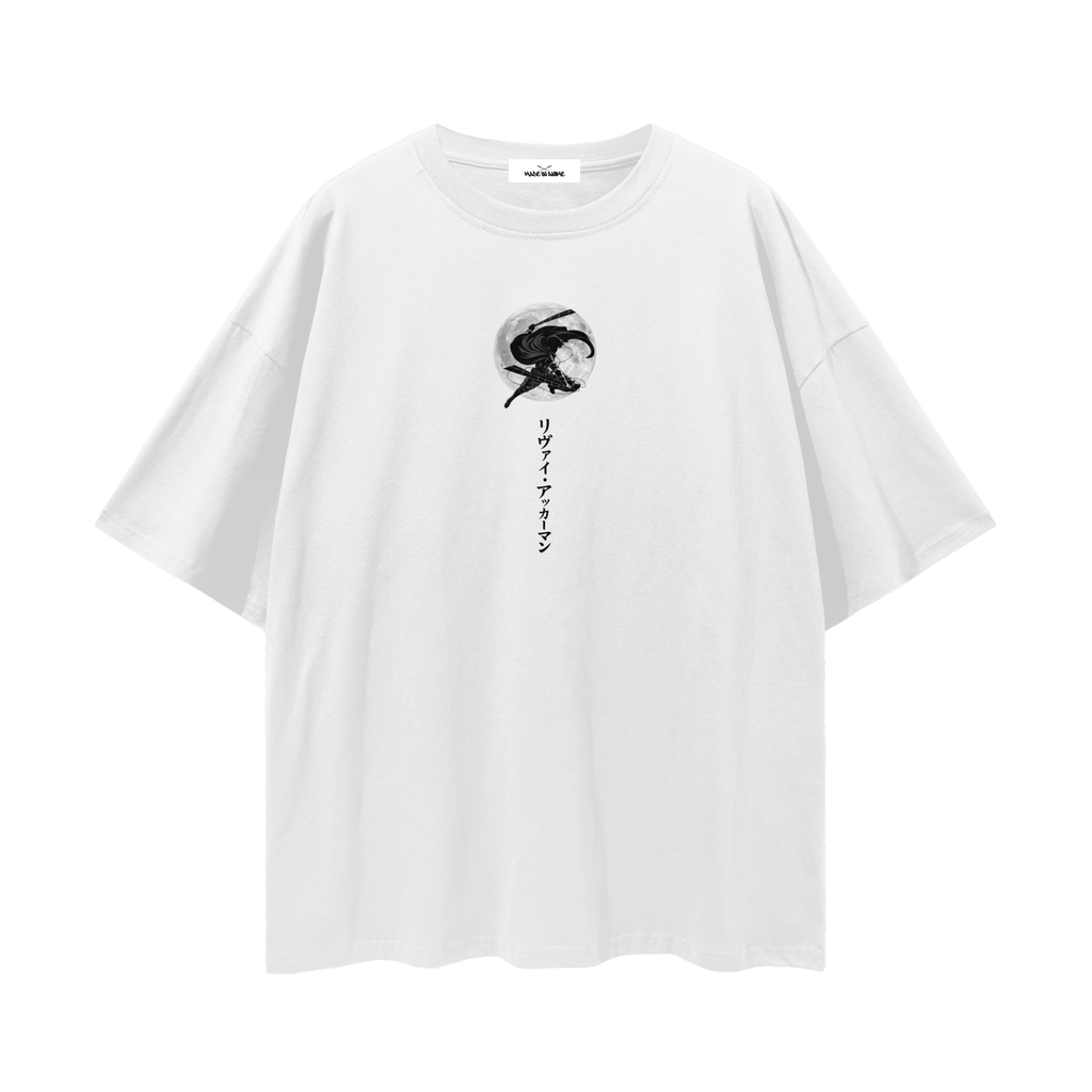 Camiseta Attack on Titan Levi. T-Shirt Attack on Titan. Maglietta Attack on Titan. Maillot Attack on Titan