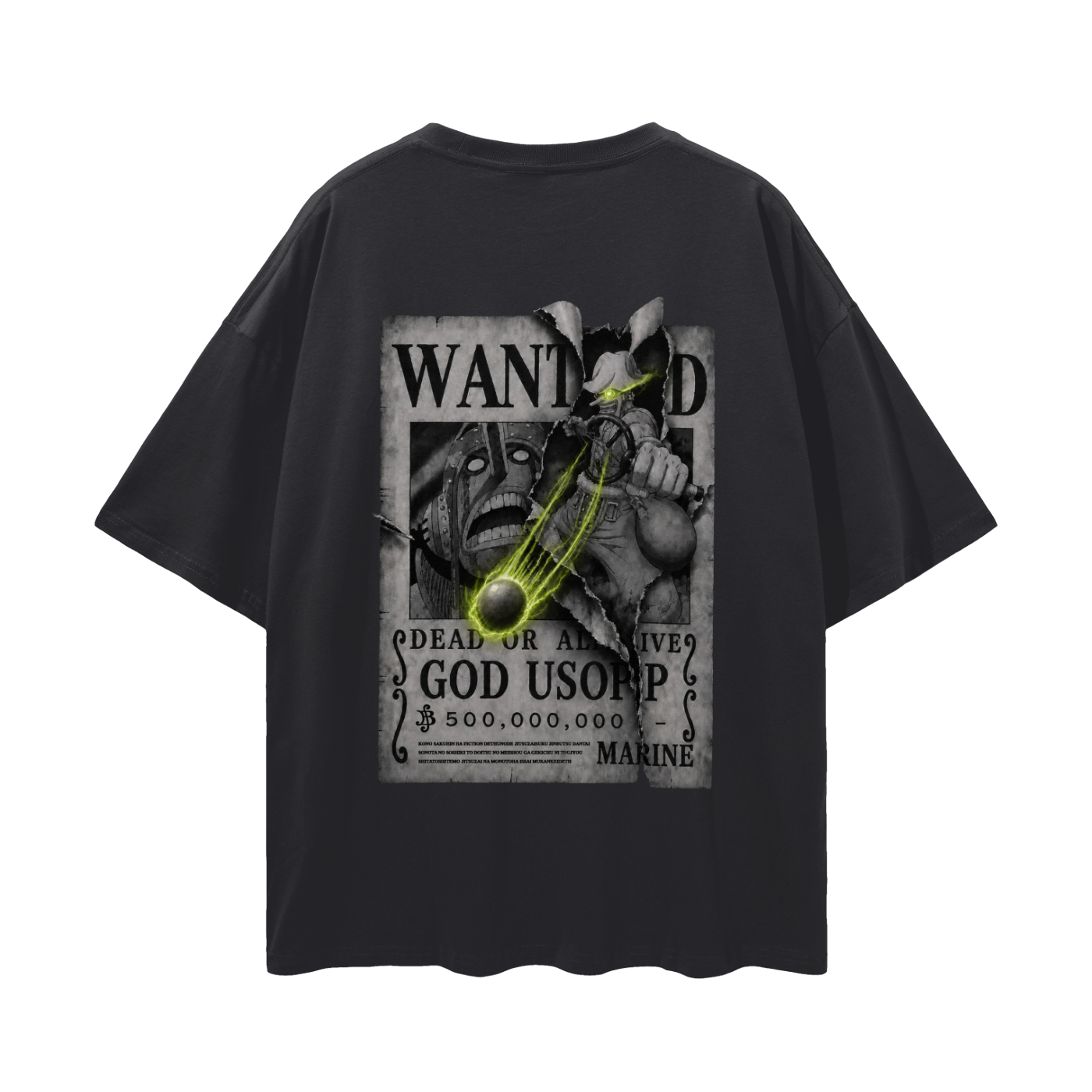 CAMISETA OVERSIZE PIRATE U