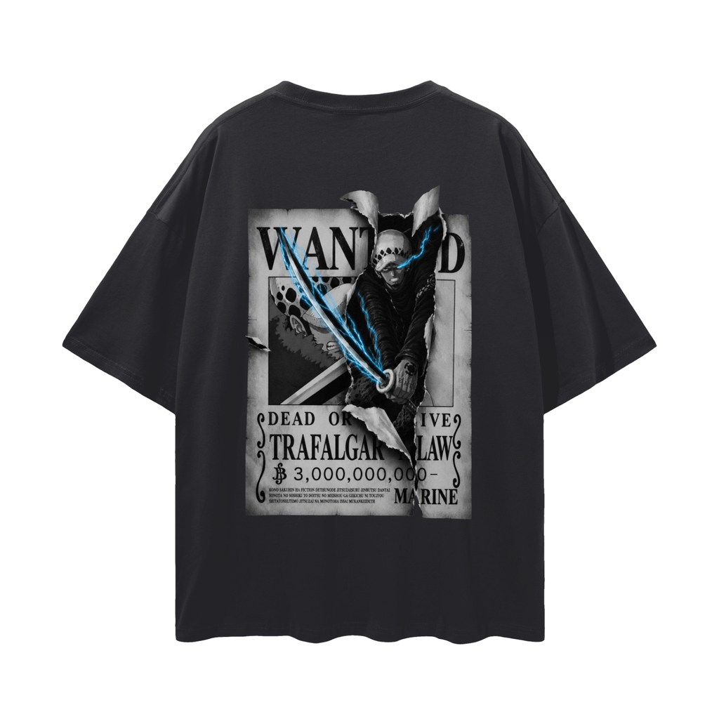 CAMISETA OVERSIZE PIRATE LAW