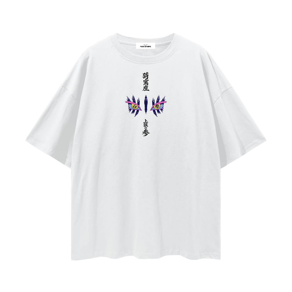 Camiseta Demon Slayer AKAZA. T-Shirt Demon Slayer. Maglietta Demon Slayer. Maillot Demon Slayer