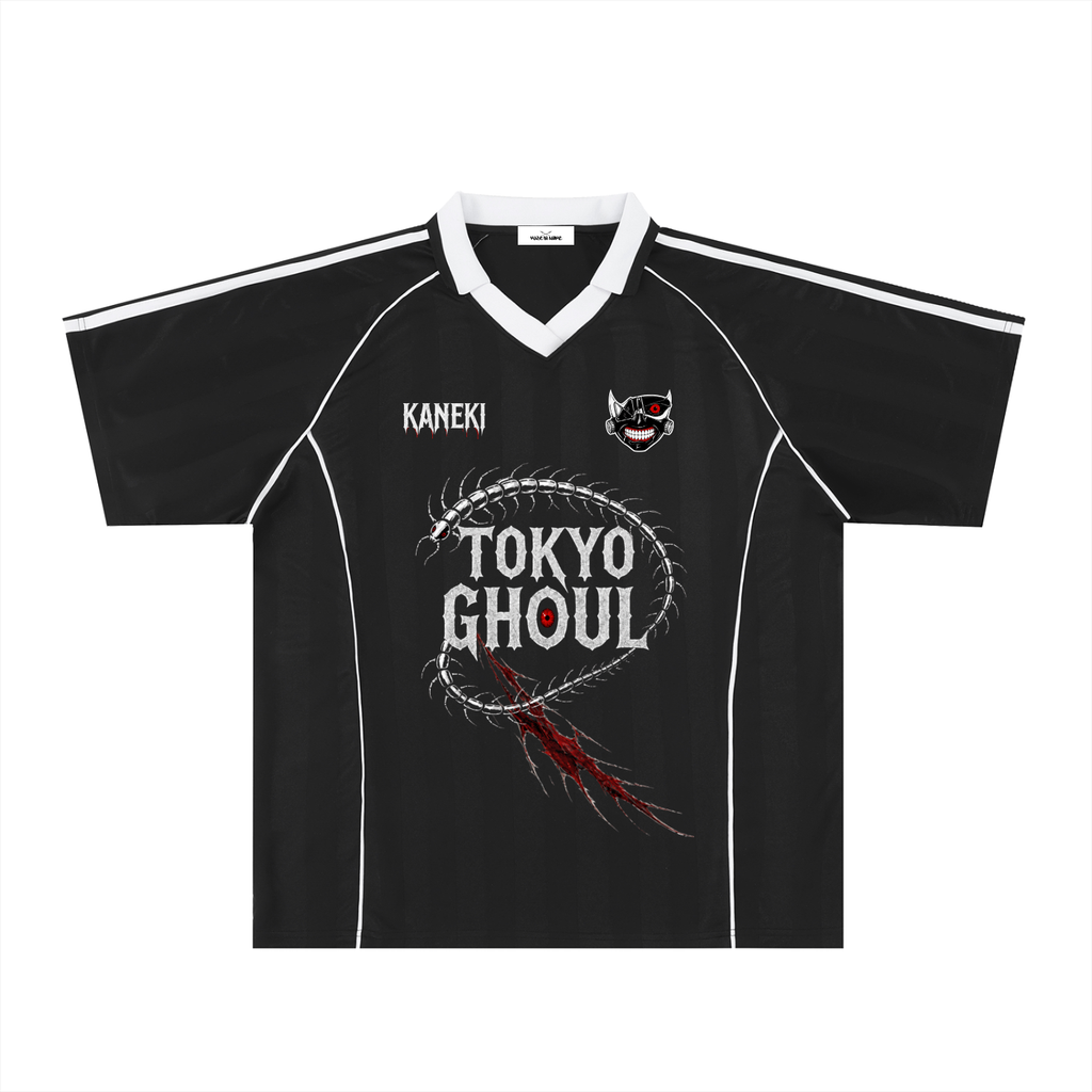Camiseta Tokyo Ghoul Kaneki. T-Shirt Tokyo Ghoul. Maglietta Tokyo Ghoul. Maillot Tokyo Ghoul