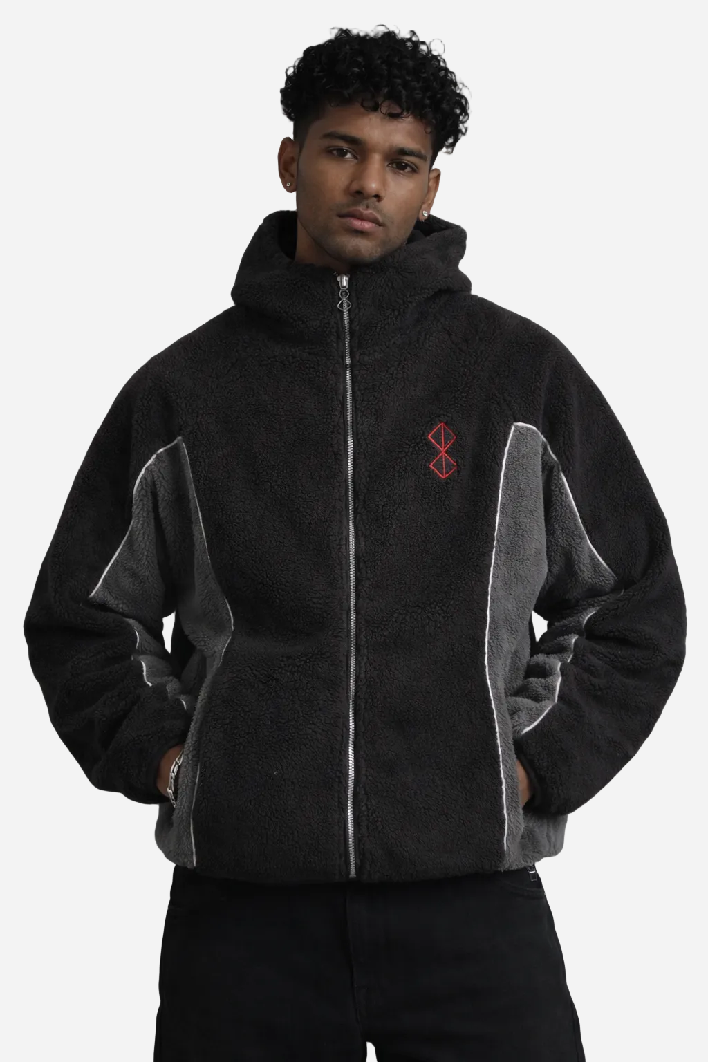 Fleece Berserk. Sudadera Berserk. Berserk hoodie. Sweatshirt à capuche Berserk. Felpa Berserk. Kapuzenpullover Berserk
