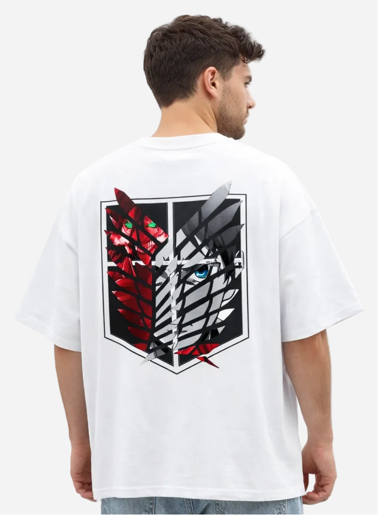 Camiseta Attack on Titan. T-Shirt Attack on Titan. Maglietta Attack on Titan. Maillot Attack on Titan