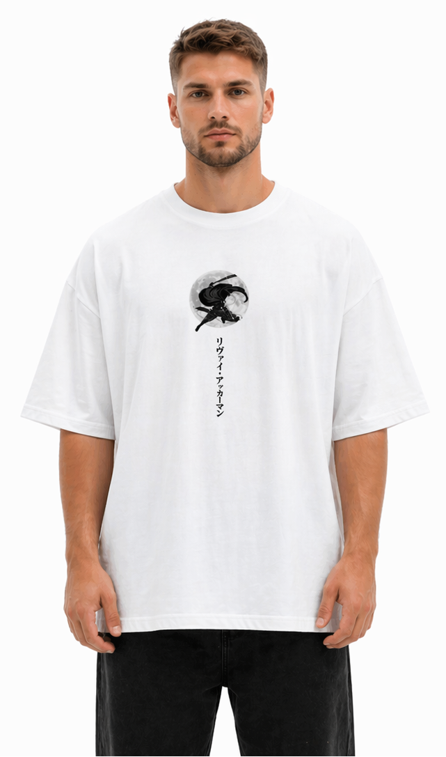 Camiseta Attack on Titan Levi. T-Shirt Attack on Titan. Maglietta Attack on Titan. Maillot Attack on Titan