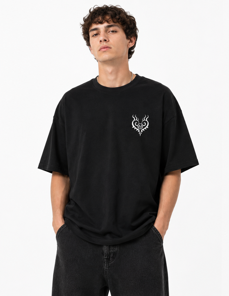 CAMISETA OVERSIZE PIRATE LAW