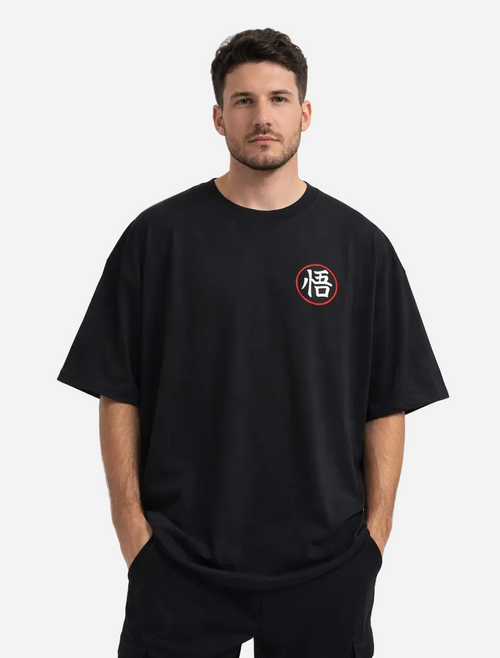 BLACK G OVERSIZED T-SHIRT
