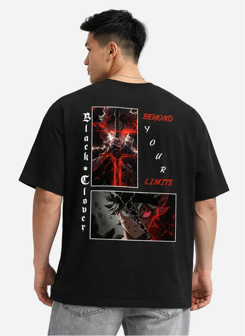 Camiseta Black Clover. T-Shirt Black Clover. Maglietta Black Clover. Maillot Black Clover