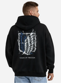 WINGS B OVERSIZED HOODIE