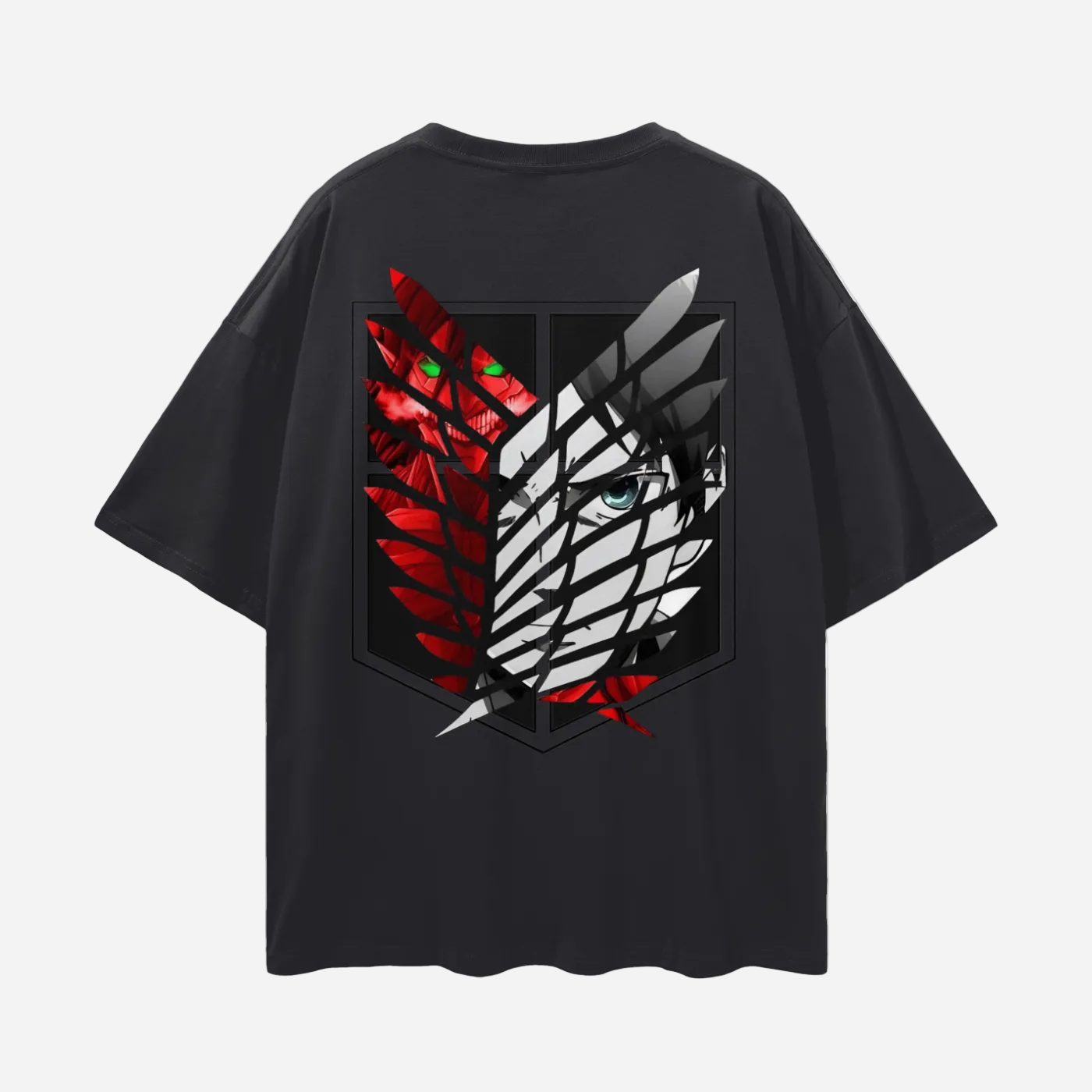 Camiseta Attack on Titan. T-Shirt Attack on Titan. Maglietta Attack on Titan. Maillot Attack on Titan