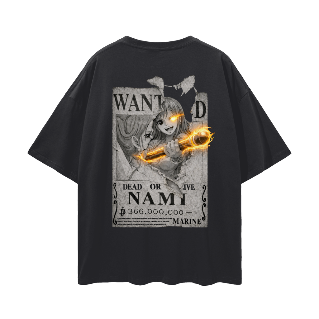 Camiseta One Piece Nami. T-Shirt One Piece. Maglietta One Piece. Maillot One Piece
