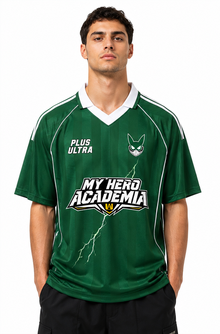 Camiseta My Hero Academia Deku. T-Shirt My Hero Academia. Maglietta My Hero Academia. Maillot My Hero Academia