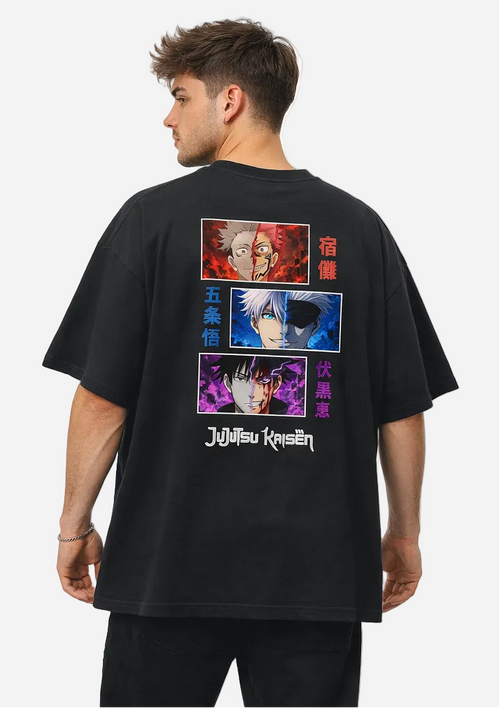 Camiseta Jujutsu Kaisen. T-Shirt Jujutsu Kaisen. Maglietta Jujutsu Kaisen. Maillot Jujutsu Kaisen