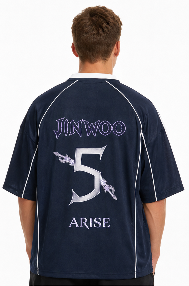 Camiseta Solo Leveling Sung Jinwoo. T-Shirt Solo Leveling. Maglietta Solo Leveling. Maillot Solo Leveling