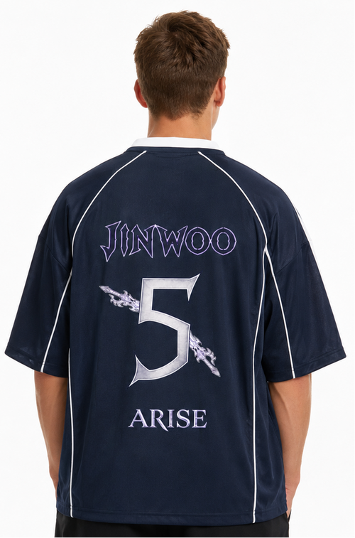 Camiseta Solo Leveling Sung Jinwoo. T-Shirt Solo Leveling. Maglietta Solo Leveling. Maillot Solo Leveling