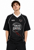 Camiseta Tokyo Ghoul Kaneki. T-Shirt Tokyo Ghoul. Maglietta Tokyo Ghoul. Maillot Tokyo Ghoul